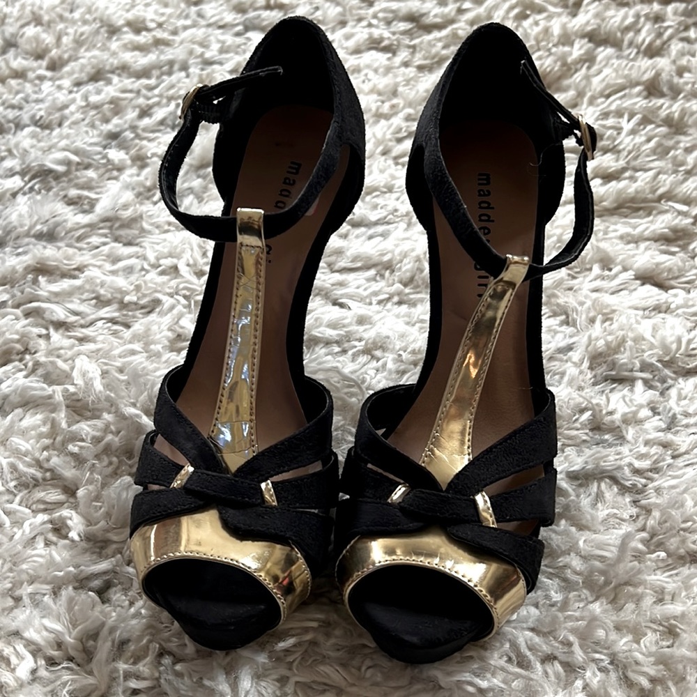 Madden girl t strap heels
